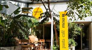 Mesa III Pasta-Café ganha novo endereço no Itaim com massas artesanais, café e quintal arborizado