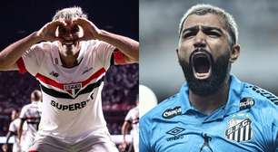 Santos e São Paulo duelam no Morumbi por objetivos no Brasileirão