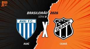 Avaí x Ceará: onde assistir, escalações e arbitragem
