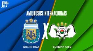 Argentina x Burkina Faso: Onde assistir, escalações e arbitragem
