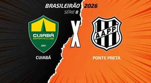 Cuiabá x Ponte Preta: onde assistir, escalações e arbitragem