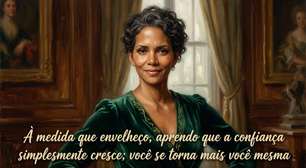 Halle Berry, aos 60 anos, sobre a confiança que encontrou com o passar do tempo: "À medida que envelheço, aprendo que a confiança simplesmente cresce; você se torna mais você mesma"