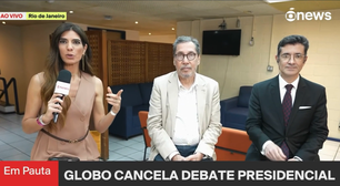 Andréia Sadi passa por gafe na GloboNews em meio a caos de cancelamento do debate