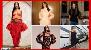 Das ombreiras aos babados, volumes invadem looks de Sabrina Sato, Rafa Justus e das passarelas