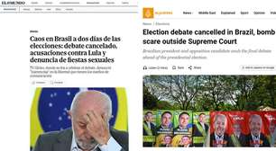 'Caos', 'táticas sujas' e 'interferência indevida': imprensa internacional repercute cancelamento de debate da Globo