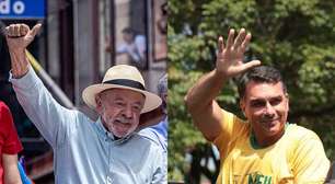 Pesquisa Datafolha para presidente: Lula tem 45% em votos válidos no 1º turno; Flávio, 42%