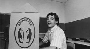 As surreais eleições dos anos 80 e 90 em que uma marca de cerveja estampou as cabines de votação no Brasil