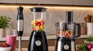 Liquidificador ou mixer: qual escolher para cada receita?