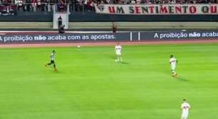 São Paulo exibe placas contra MP das Bets no MorumBIS