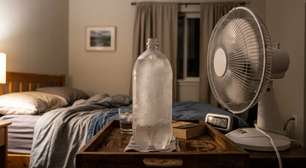 O truque alemão para refrescar o quarto sem precisar de ar condicionado: precisa apenas de uma garrafa