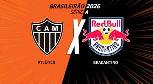 Atlético-MG x Bragantino, AO VIVO, com a Voz do Esporte, às 17h