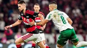 Flamengo e Palmeiras separados por três pontos: veja o caminho até ao fim do Brasileirão
