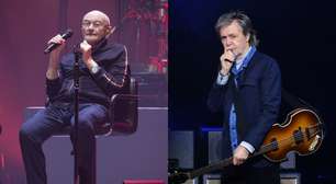 Phil Collins diz que 'fez as pazes' com Paul McCartney após briga de 20 anos atrás