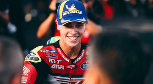 MotoGP: Marc Márquez comenta primeiro pódio de Moreira "Estou feliz de estar ao lado dele"