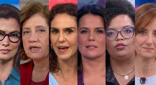 Cobertura do 1º turno na TV teve o protagonismo de jornalistas mulheres que receberam elogios e críticas