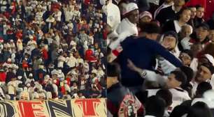 Santista é agredido após ser identificado em meio à torcida do São Paulo durante clássico