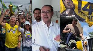Caiado, Cury e Renan escolhem cidades de origem e reduto eleitoral para último ato de campanha antes do 1º turno