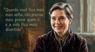 Isabella Rossellini, aos 74 anos, sobre a leveza que encontrou ao envelhecer: "Quando você fica mais velha, não precisa mais provar quem é; e a vida fica mais divertida"
