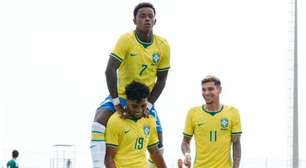 Brasil-Sub 20 goleia México no último amistoso na Espanha