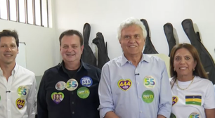 Caiado critica violência e juros altos e destaca sua experiência na política