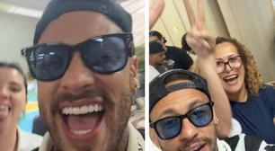 Neymar deixa para ir votar quase no fim do prazo: 'Vim no melhor horário'