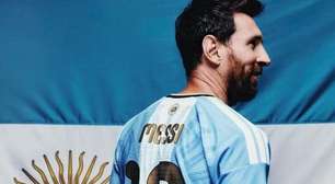 Camisa de adeus de Messi pela Argentina entra em pré-venda no Brasil