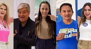 Famosos nas eleições 2026: quem foi eleito? Veja os votos de Silvia Abravanel, Rachel Sheherazade, Inês Brasil, Datena, Tiririca e mais