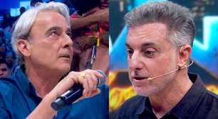 Alexandre Borges fala no 'Domingão' sobre vício em jogos e Luciano Huck reage: 'Eu acho que'