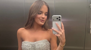 Rafa Justus usa longo lilás para ser madrinha de casamento e repete vestido brilhante da festa de 15 anos