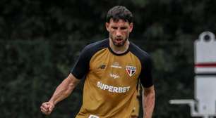 Sem quarteto, São Paulo treina de olho no Cruzeiro; Calleri volta