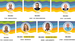 Não votaram neles mesmos: 7 candidatos a deputado tiveram zero votos