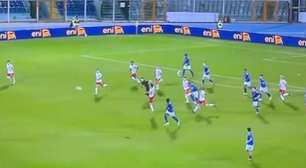 Italiano faz gol impressionante de antes do meio-campo no sub-21