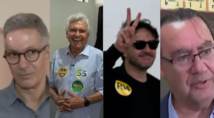 O que Cury, Zema, Renan Santos e Caiado falaram sobre o resultado das eleições
