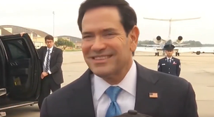 Rubio sorri e diz que 'todos esperavam' 2º turno no Brasil ao comentar eleição