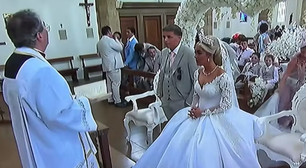 Noiva perde a paciência e grita com convidados em igreja: 'Calem a boca'