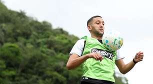 Ziyech aproveita pausa para aprimorar físico e se adaptar ao Botafogo
