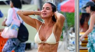 Luciana Gimenez, aos 56 anos, sobre envelhecimento: 'Faço exercícios a minha vida inteira e nunca fui de beber muito. Cada vez mais prezo pela minha saúde, a gente tem que começar a respeitar o próprio corpo'