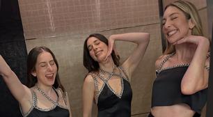 Irmãs Haim brilham na Paris Fashion Week em desfile da Louis Vuitton