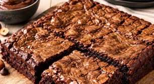 Brownie de Nutella: irresistível para o Dia das Crianças