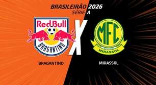 Bragantino x Mirassol: onde assistir, escalações e arbitragem