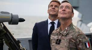 Macron assiste a exercício de míssil nuclear para enviar 'mensagem forte e clara' a adversários
