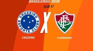 Cruzeiro x Fluminense (sub-17): onde assistir, escalações e arbitragem