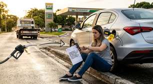 Cliente pede álcool no posto, mas o carro recebe diesel, apresenta falha mecânica e ela ainda espera cerca de duas horas por socorro; um combustível incompatível no tanque pode terminar em mais de R$ 4,6 mil entre ressarcimento e danos morais