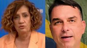 Miriam Leitão faz declaração polêmica na Globo e revela o que teme em eventual governo de Flávio Bolsonaro