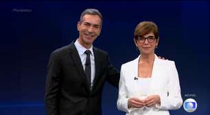 Jornalista da Globo dá nota 10 para o trabalho de Renata Lo Prete na eleição e deixa César Tralli de fora