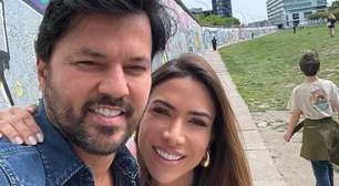 Patrícia Abravanel aparece sem aliança e levanta suspeitas de separação de Fábio Faria