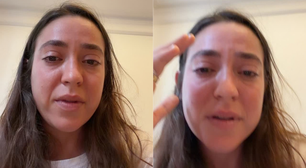 Atriz Valentina Bandeira vai às lágrimas ao comentar eleições e cenário do RJ: 'Estou com ódio'