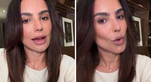 Cíntia Chagas afirma que não deixa passar erros gramaticais: 'Corrijo até na hora H'