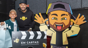Neymar ganha versão em desenho animado e apresenta personagem 'Ney Ney' em Santos