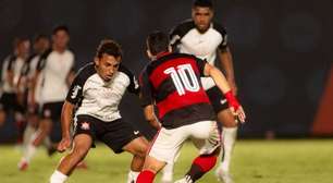 Flamengo vence o Corinthians e sai na frente nas quartas do BR Sub-17